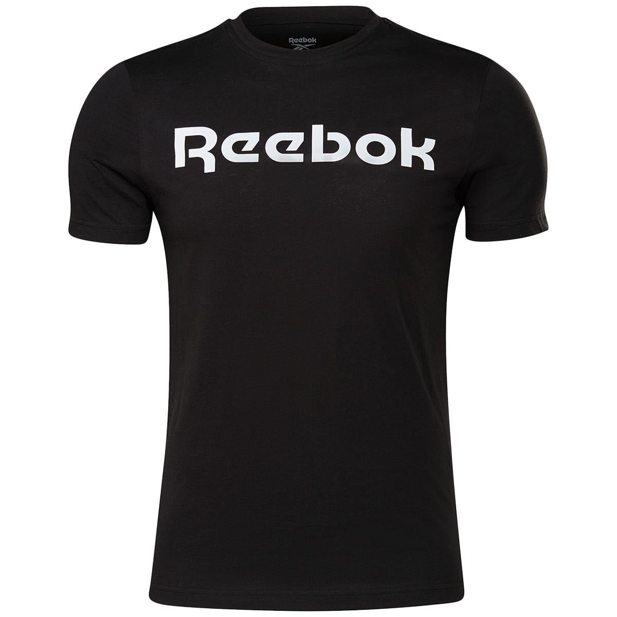 Reebok Men's Logo Tee Heather Grey