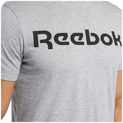 Reebok Men's Logo Tee Heather Grey