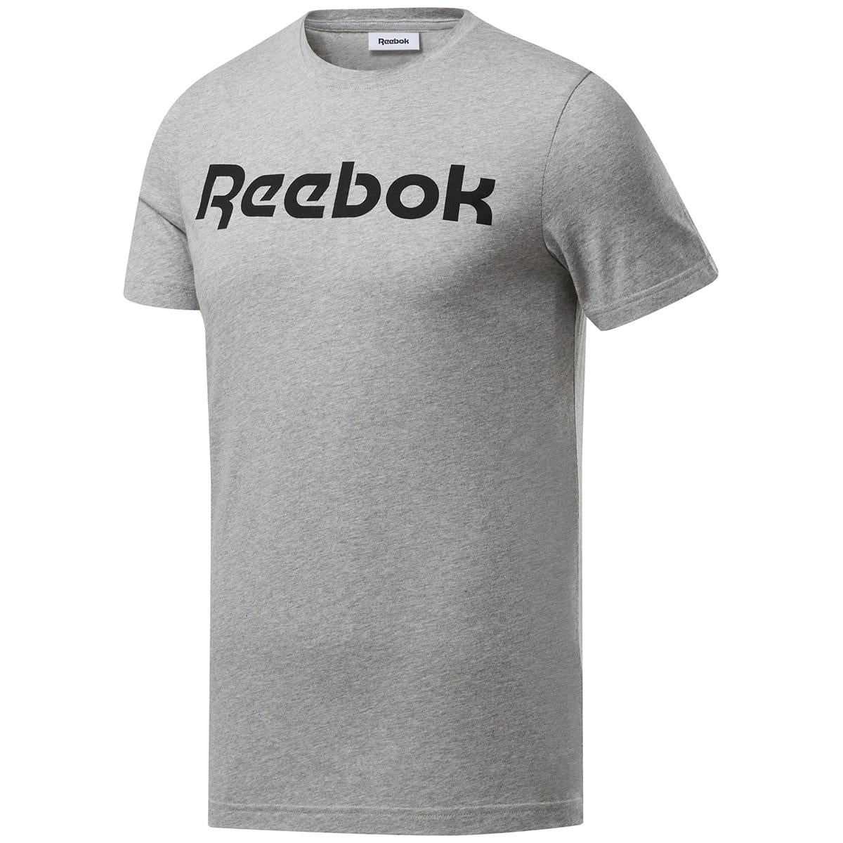 Reebok Men's Logo Tee Heather Grey