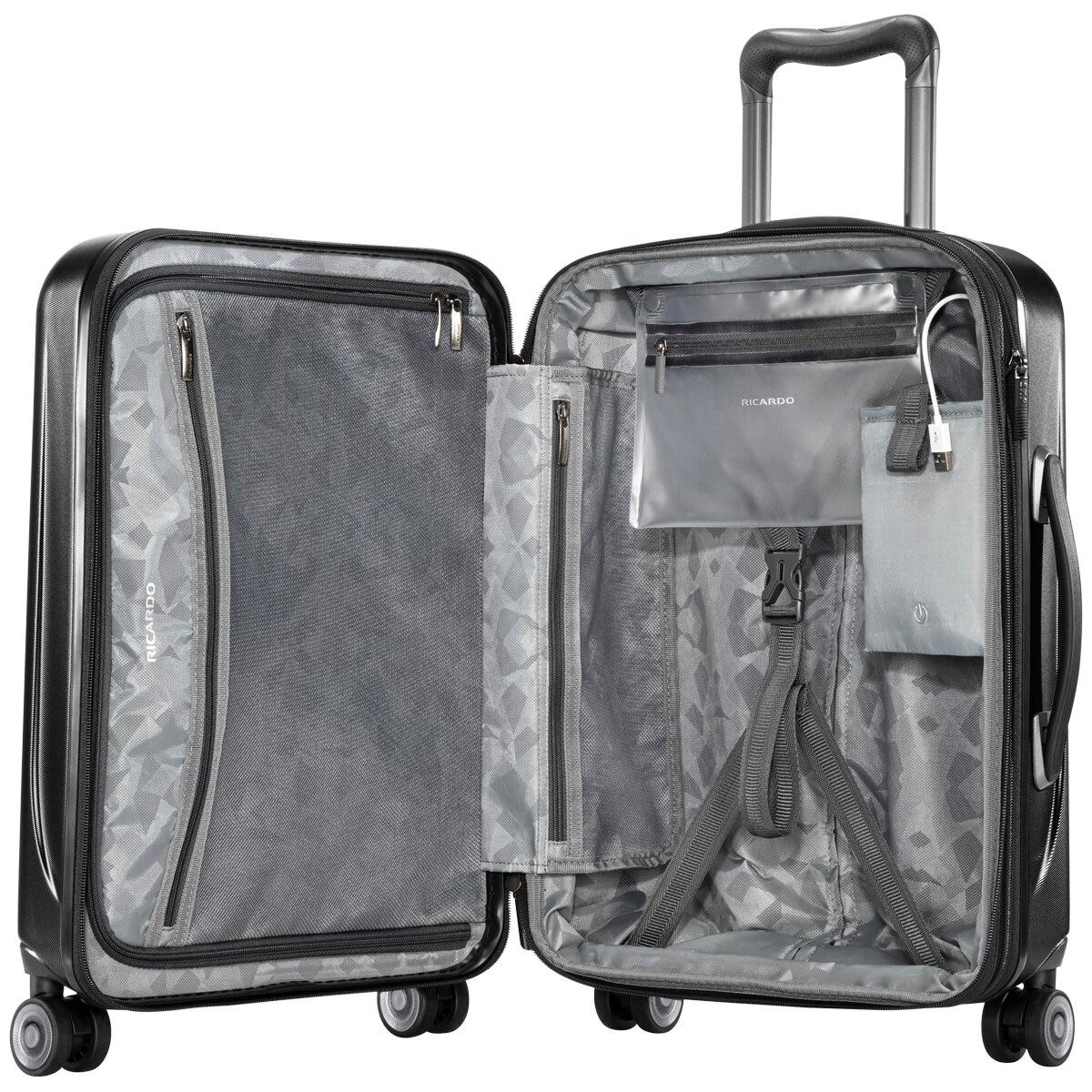 Ricardo Beverly Hills Hardside Big Sur Carry On Onyx