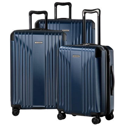 Ricardo Beverly Hills Mission Bay Luggage Set 3 Piece Blue