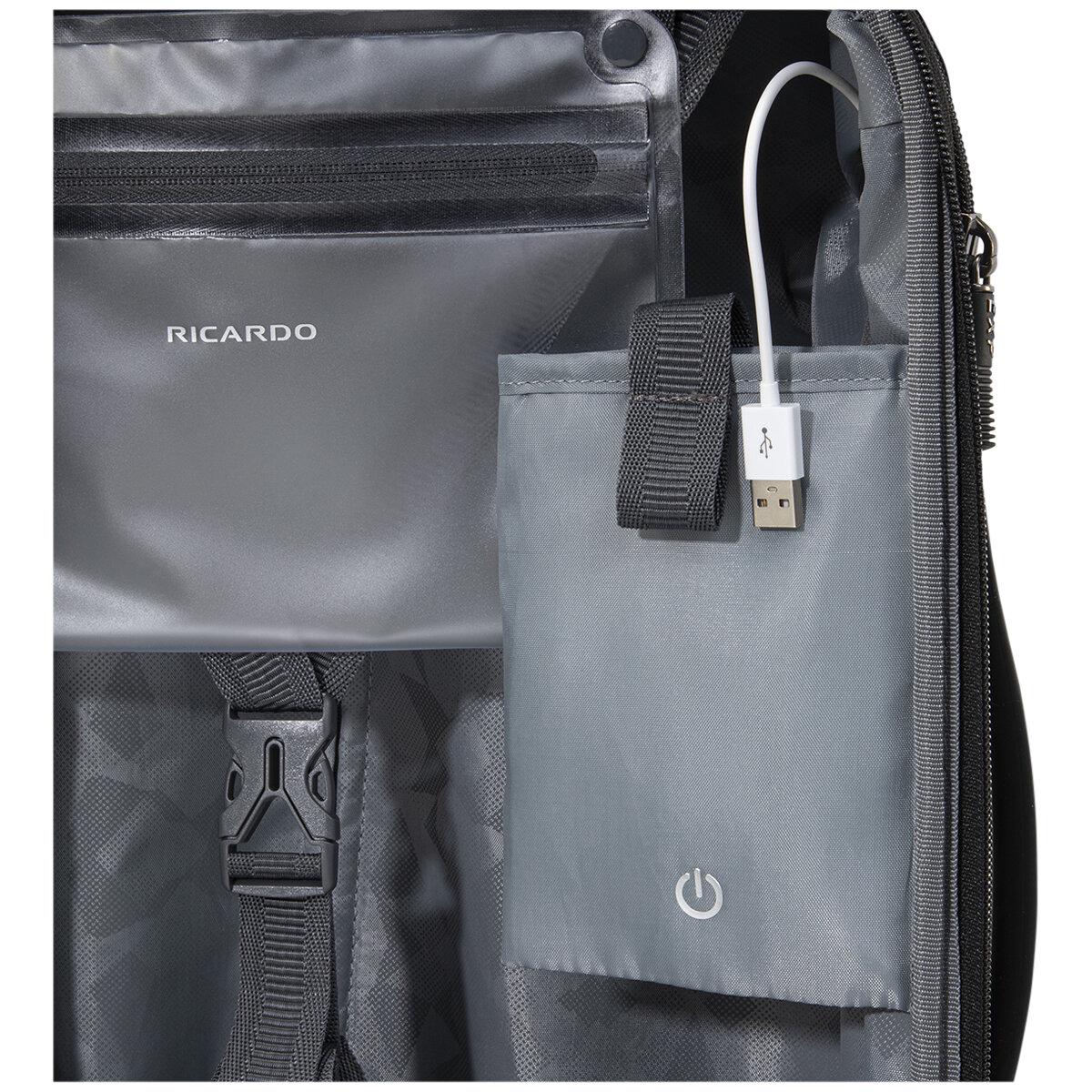 Ricardo Beverly Hills Hardside Big Sur Carry On Onyx
