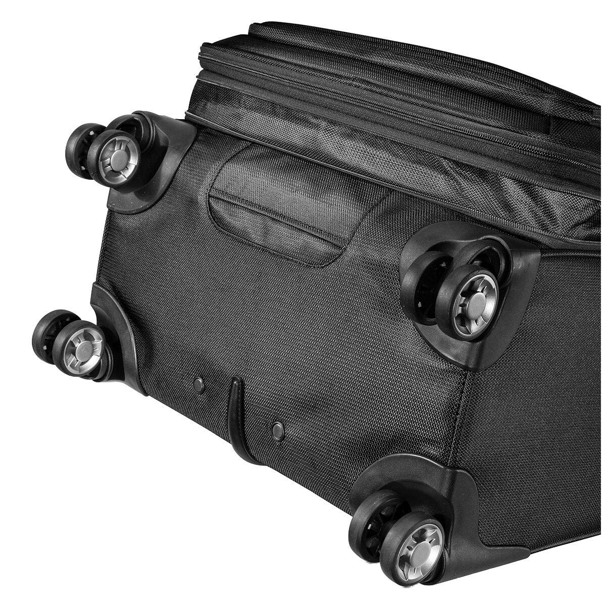 Ricardo Beverly Hills Mariposa Softside Luggage Set 2 Piece Black