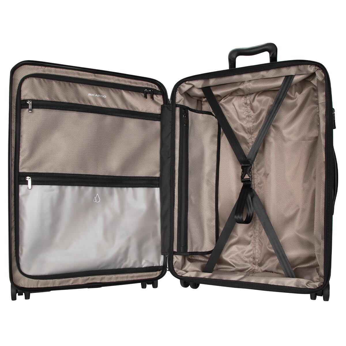 Ricardo Beverly Hills Mission Bay Luggage Set 3 Piece Blue