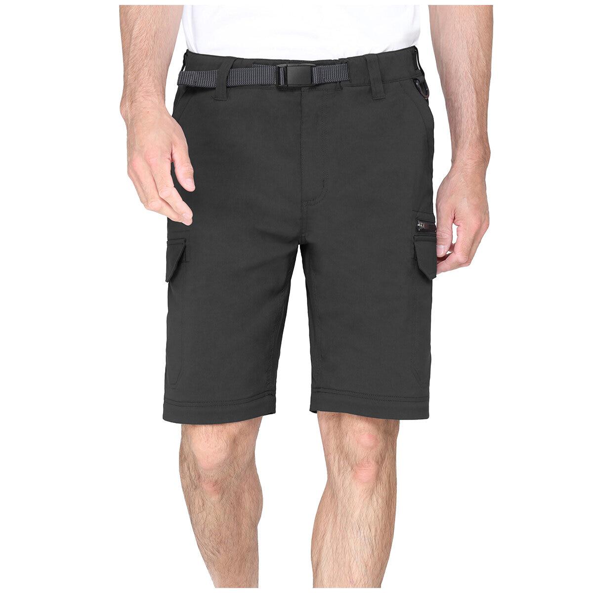 Ridge Point Men's Convertible Pants Charcoal