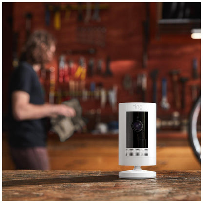 Ring Stick Up Cam 3 Pack With Spotlight Cam Plus Battery And Ring Video Doorbell 2nd Gen