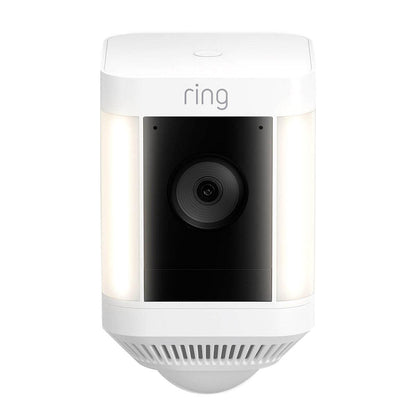 Ring Stick Up Cam Battery 3 Pack (White) + Spotlight Cam Plus Battery (White)