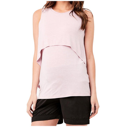 Ripe Maternity Women's Summer Swing Back Nursing Tank Olive