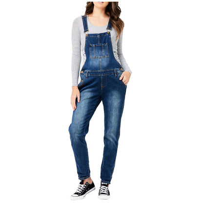 Ripe Maternity Women's Denim Overalls