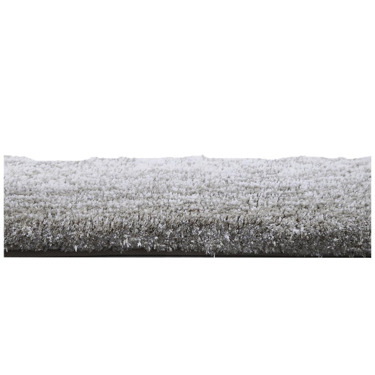 Riviera Homes Bath Mat 2 Pack Silver