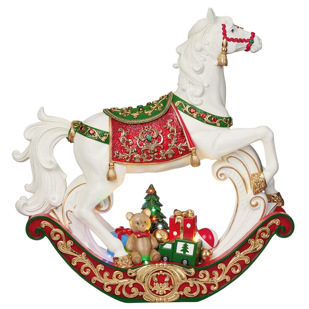 Rocking Horse With Music And LED Lights 46cm