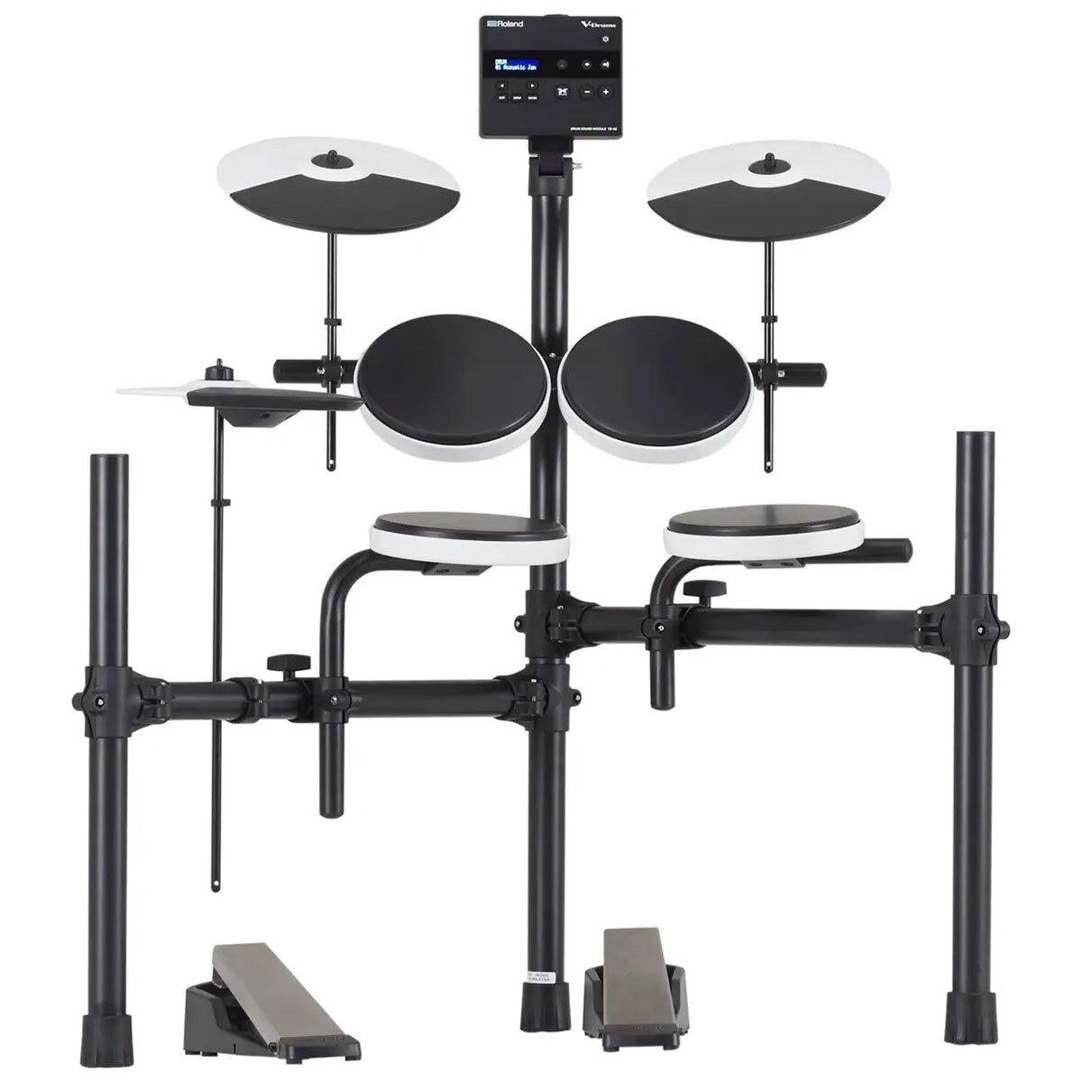 Roland TD-02K V-Drums Electronic Drum Kit With Headphones And Bluetooth Adaptor