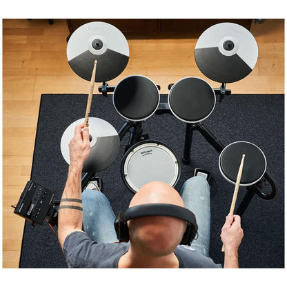 Roland TD-02K V-Drums Electronic Drum Kit With Headphones And Bluetooth Adaptor