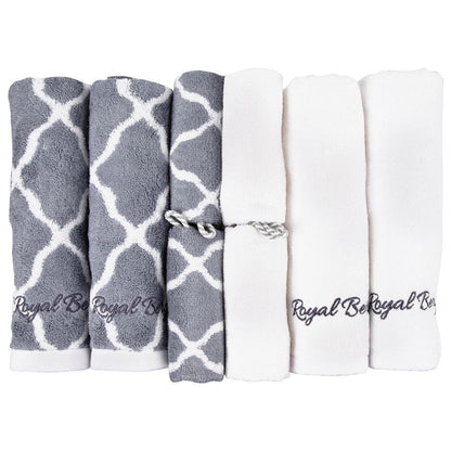 Royal Bergen Bamboo Hand and Face Towel Gift Set 8 piece