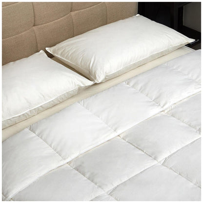 Royal Comfort 1000GSM Goose Feather And Down Pillow Twin Pack