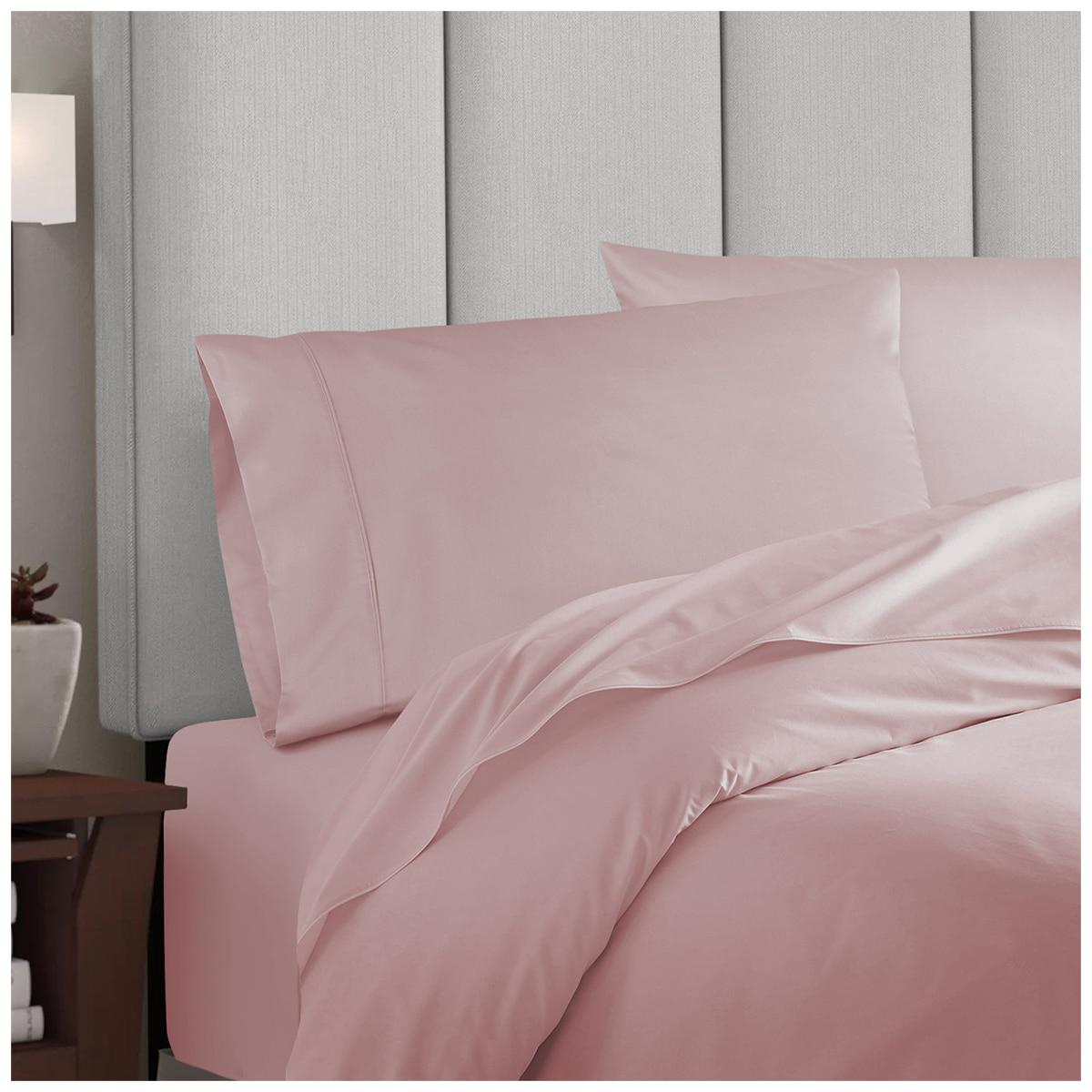 Royal Comfort 1000 Thread Count Balmain Bamboo Cotton Quilt Cover Set Queen Pewter