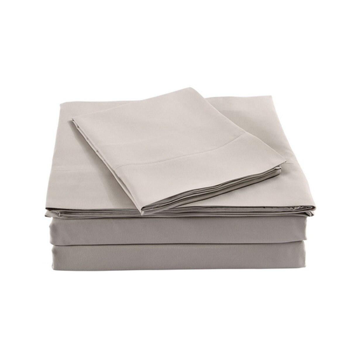 Royal Comfort 1000 Thread Count Bamboo Blended Queen Quilt Cover Set Grey