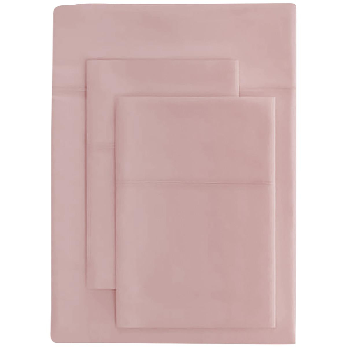 Royal Comfort 1000 Thread Count Balmain Bamboo Cotton Quilt Cover Set King Blush
