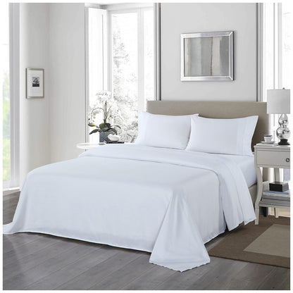 Royal Comfort 1200 Thread Count Ultrasoft Double Sheet Set Silver