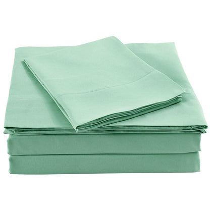 Royal Comfort Blended Bamboo Queen Sheet Set Green