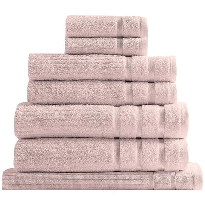 Royal Comfort Eden Cotton 600GSM Bath Towels Yellow 8 Piece