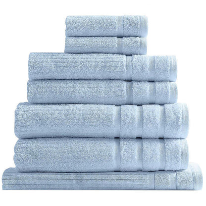 Royal Comfort Eden Cotton 600GSM Bath Towels Yellow 8 Piece