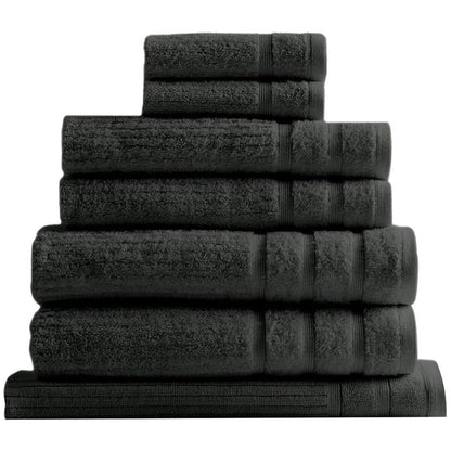 Royal Comfort Eden Cotton 600GSM Bath Towels Rose 8 Piece