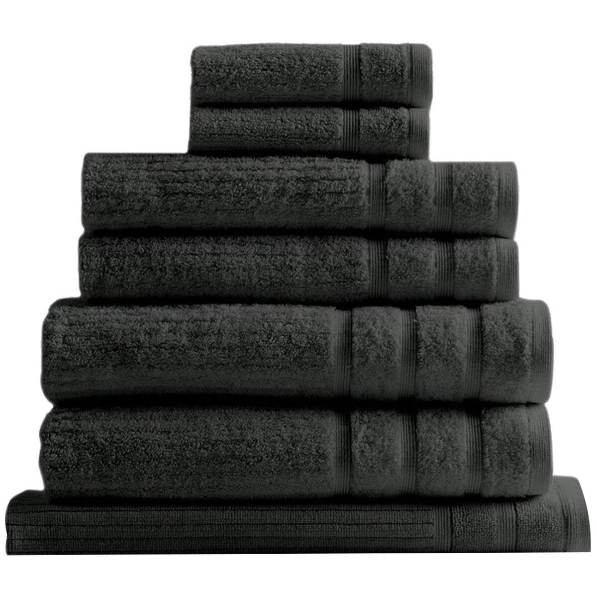 Royal Comfort Eden Cotton 600GSM Bath Towels Yellow 8 Piece