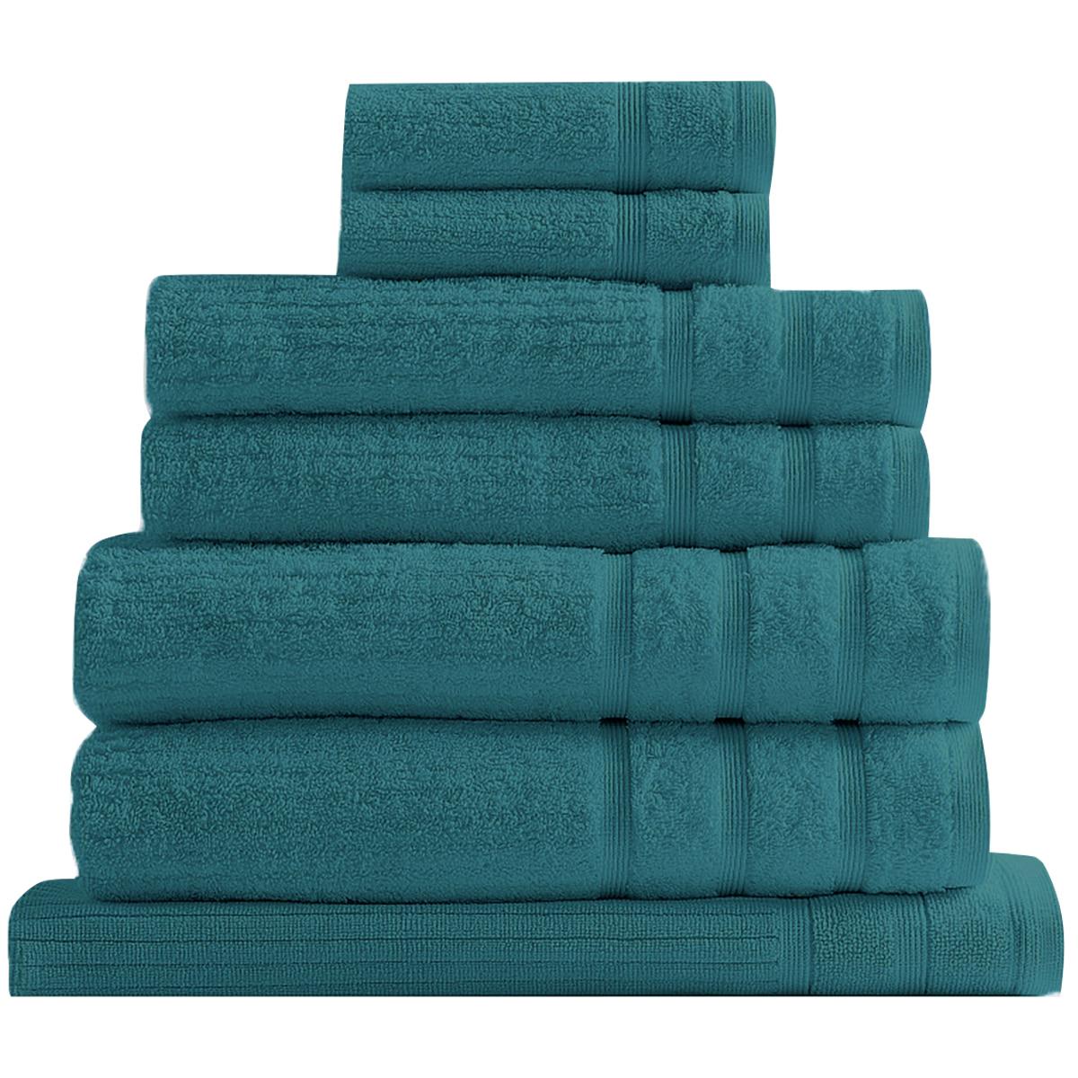 Royal Comfort Eden Cotton 600GSM Bath Towels Rose 8 Piece