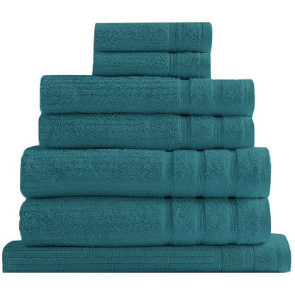 Royal Comfort Eden Cotton 600GSM Bath Towels 8 Piece