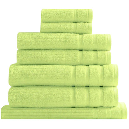 Royal Comfort Eden Cotton 600GSM Bath Towels Rose 8 Piece