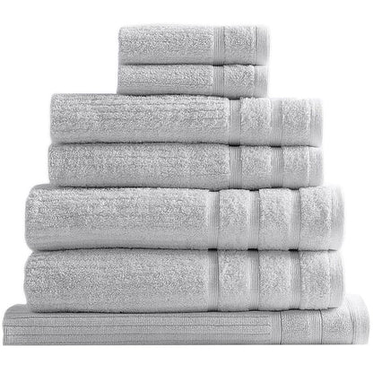 Royal Comfort Eden Cotton 600GSM Bath Towels 8 Piece