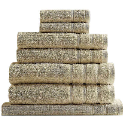 Royal Comfort Eden Cotton 600GSM Bath Towels Rose 8 Piece