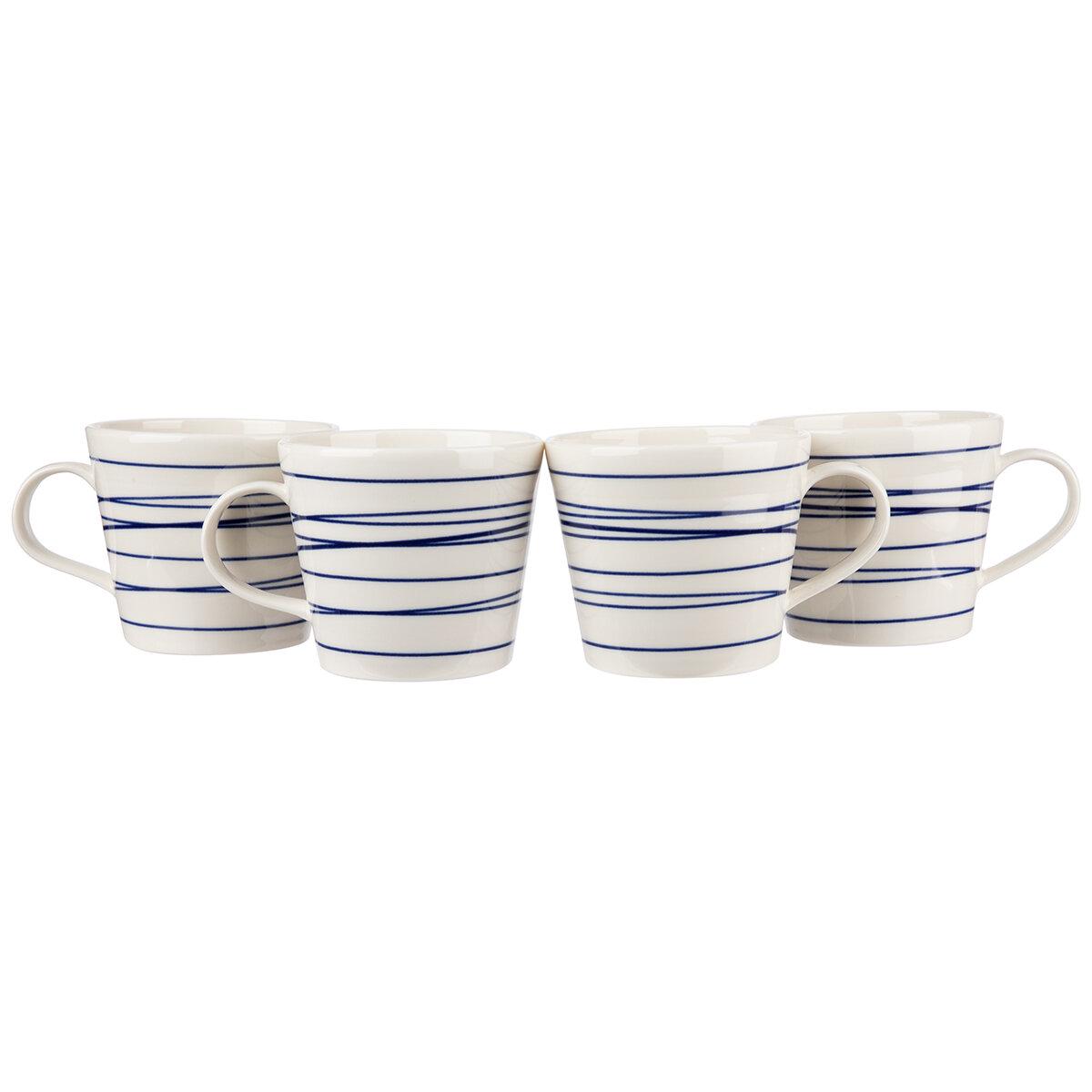 Royal Doulton Pacific Blue Lines Dinnerware Set 16 piece