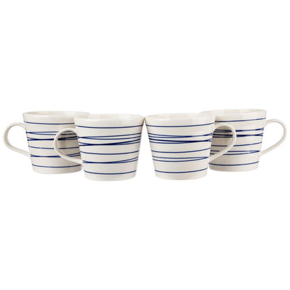 Royal Doulton Pacific Blue Lines Dinnerware Set 16 piece