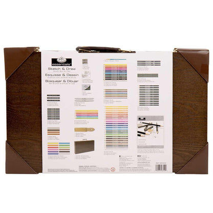 Royal and Langnickel Essentials Sketch And Draw Art Set 115 Pieces