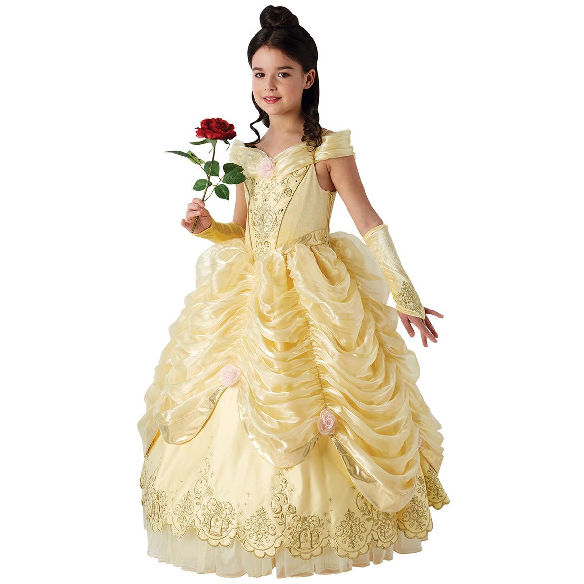 Rubies Girls' Disney Princess Belle Limited Edition Costume Medium