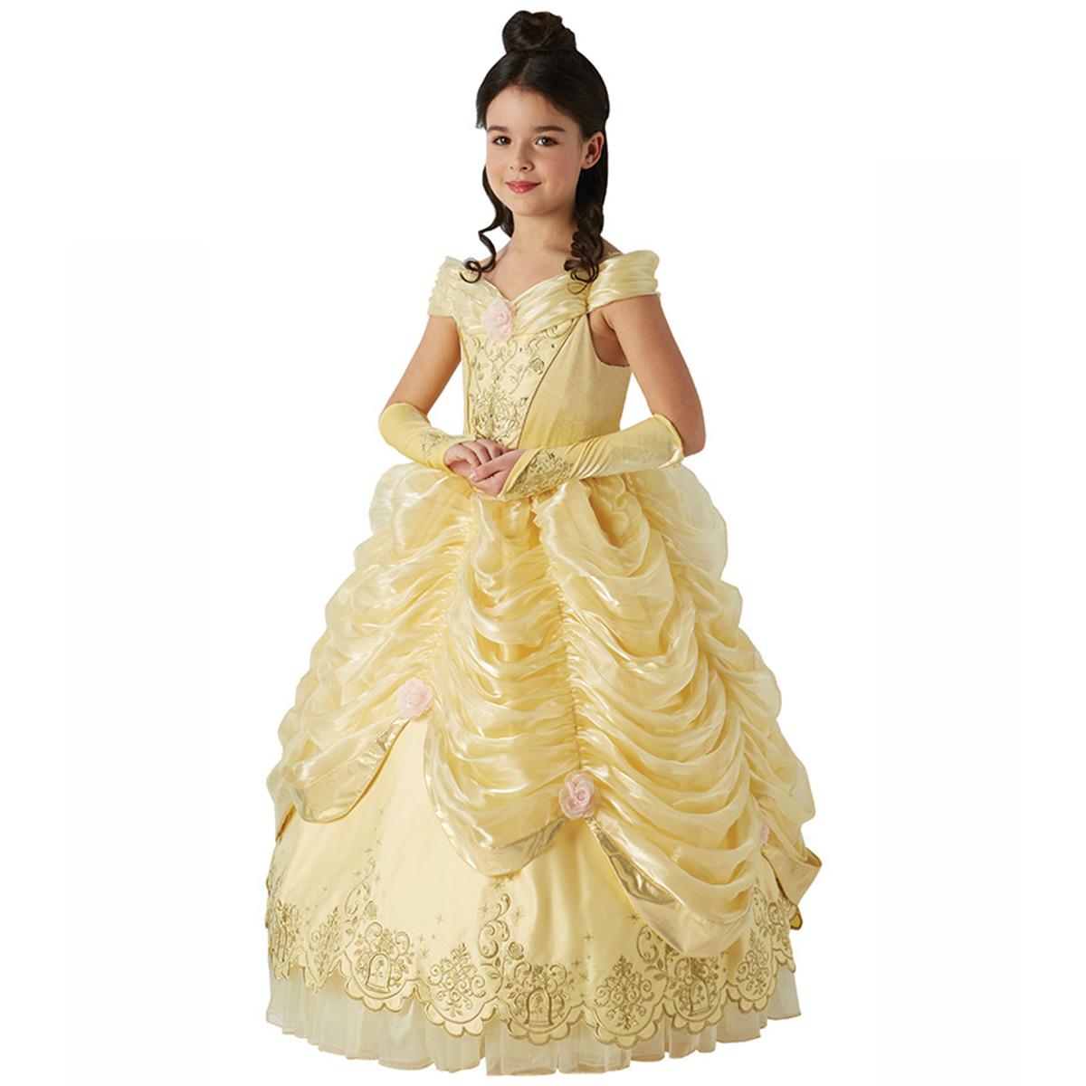 Rubies Girls' Disney Princess Belle Limited Edition Costume Medium