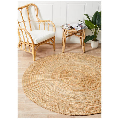 Rug Culture Atrium Polo Natural Indoor Rug 120 x 120cm