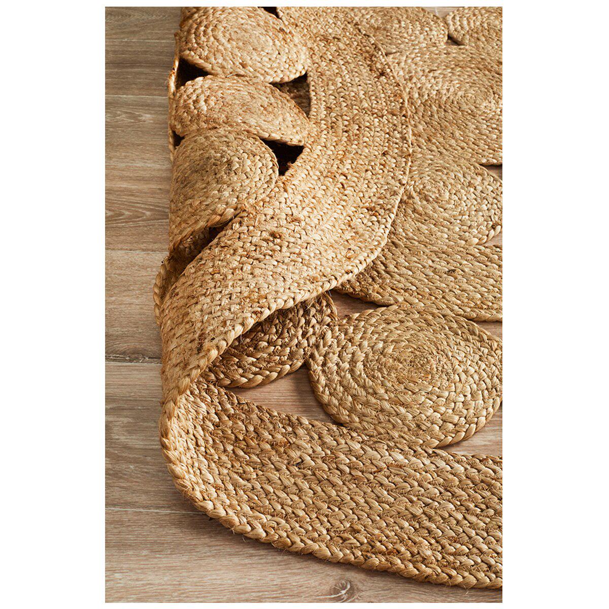 Rug Culture Atrium Pilu Natural Rug 200 x 200cm