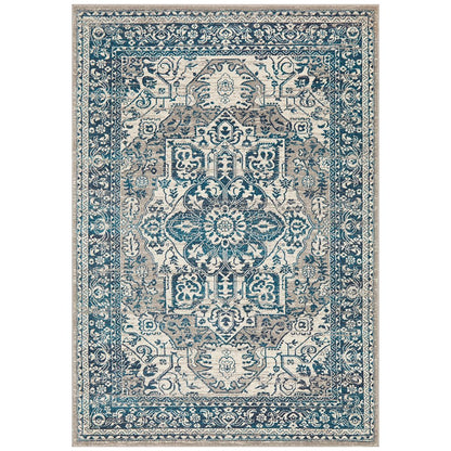 Rug Culture Babylon 207 Blue Indoor Rug 230 x 160cm
