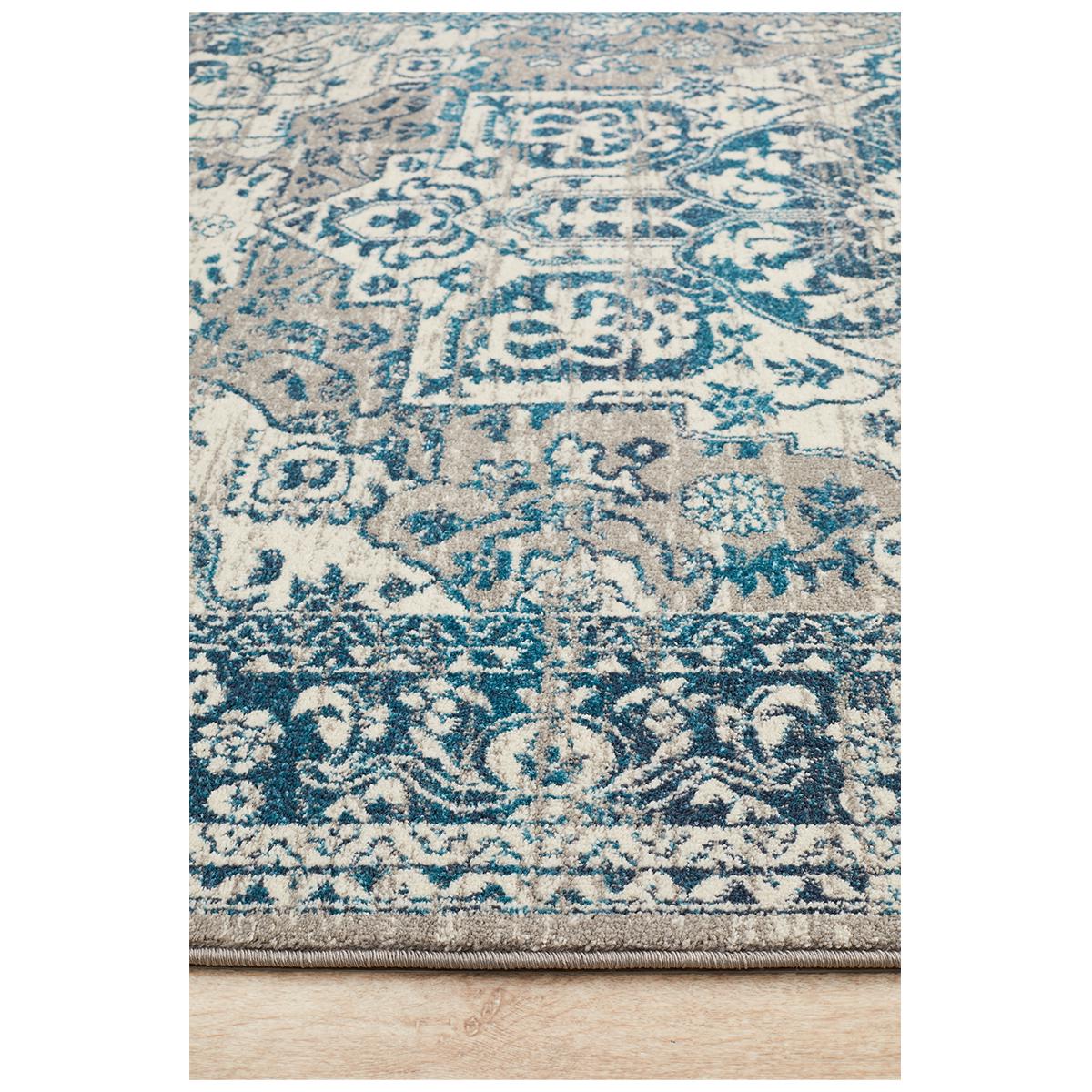 Rug Culture Babylon 207 Blue Indoor Rug 230 x 160cm