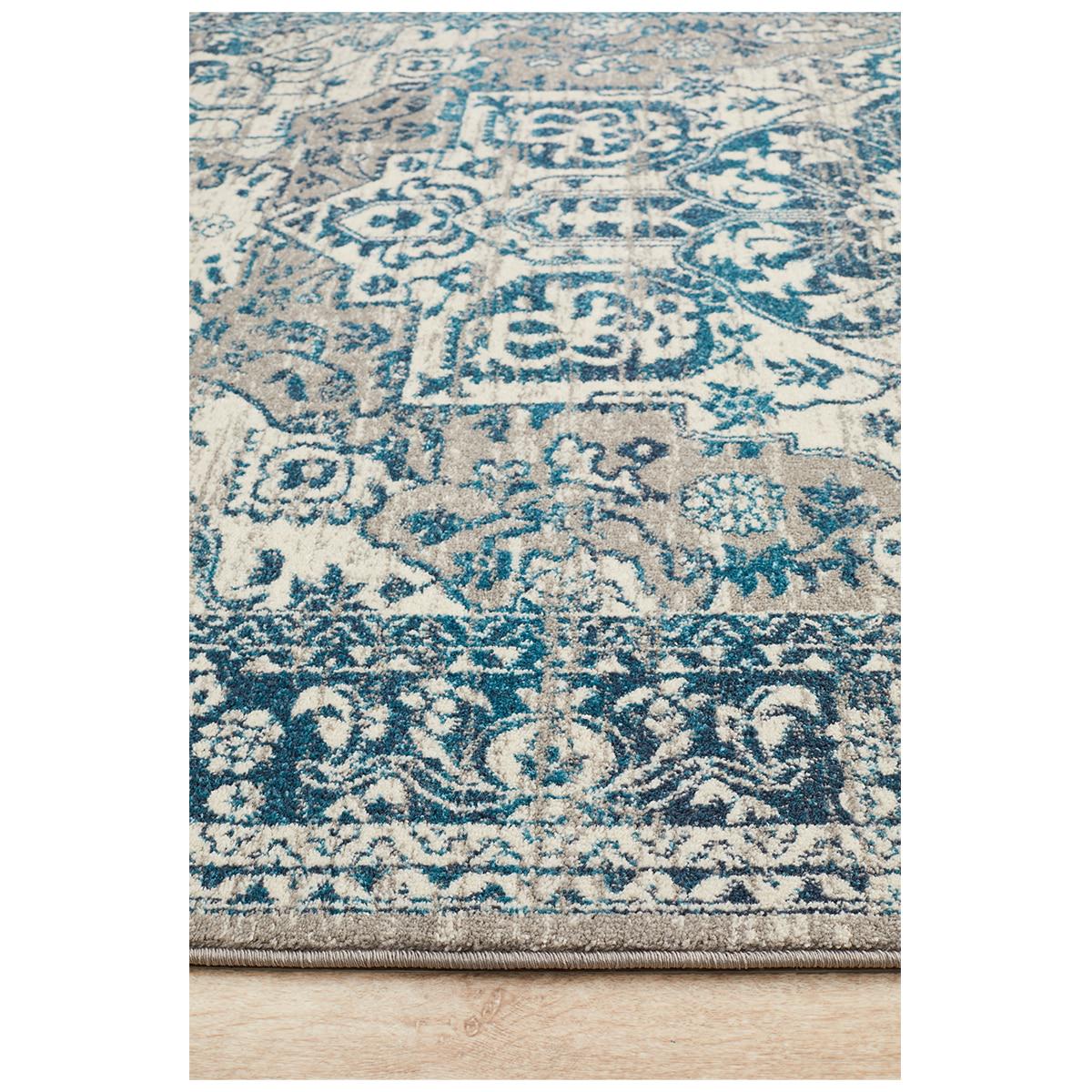 Rug Culture Babylon 207 Blue Indoor Rug 400 x 300cm
