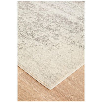 Rug Culture Evoke 253 White/Silver Indoor Rug 230 x 160cm