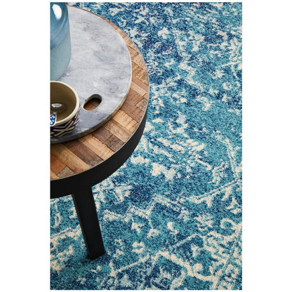 Rug Culture Evoke 253 Blue Indoor Rug 400 X 300cm