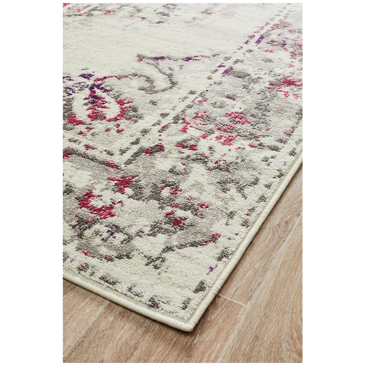 Rug Culture Metro 602 Pink Indoor Rug 400 x 300cm