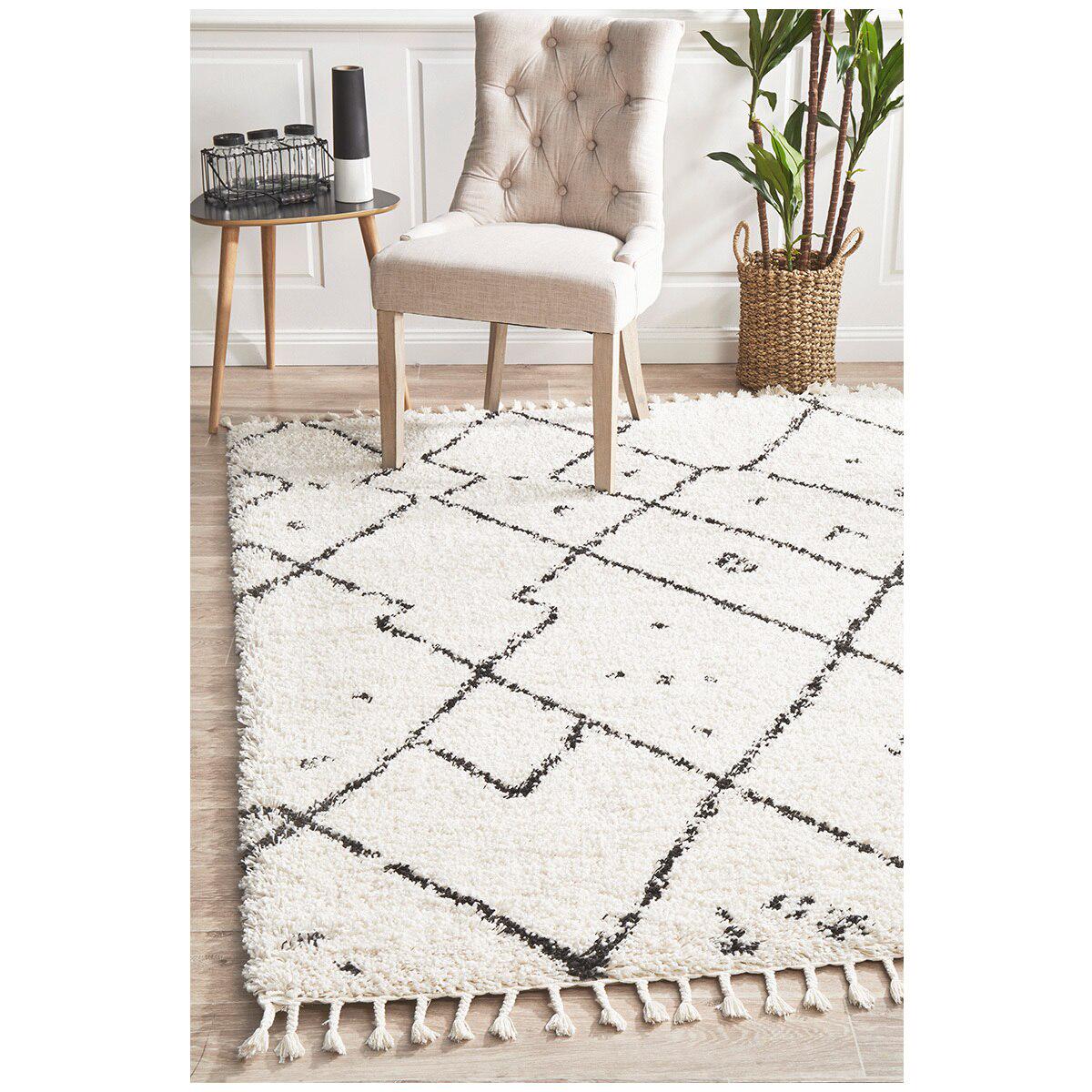 Rug Culture Saffron 44 White Rug 330 x 240cm