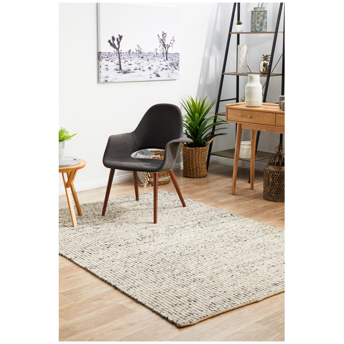 Rug Culture Skandi 300 Grey Indoor Rug 320 x 230cm