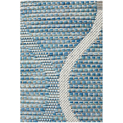 Rug Culture Terrace 5501 Indoor/Outdoor Rug 290 x 200cm Blue
