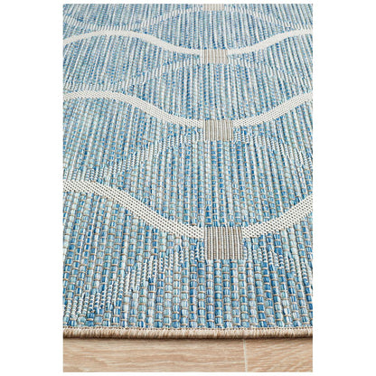 Rug Culture Terrace 5501 Blue Indoor/Outdoor Rug 400 x 300cm